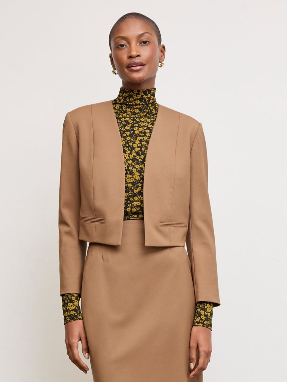 MM laFleur Neale Jacket Size 16 In Camel